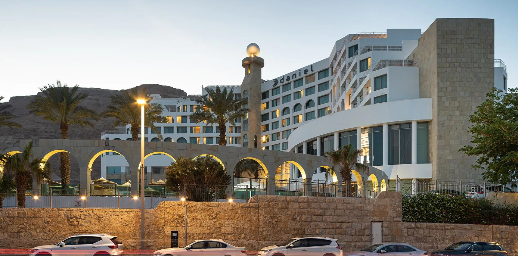 Daniel Hotel, Dead Sea, from the Rubanenko Architects portfolio